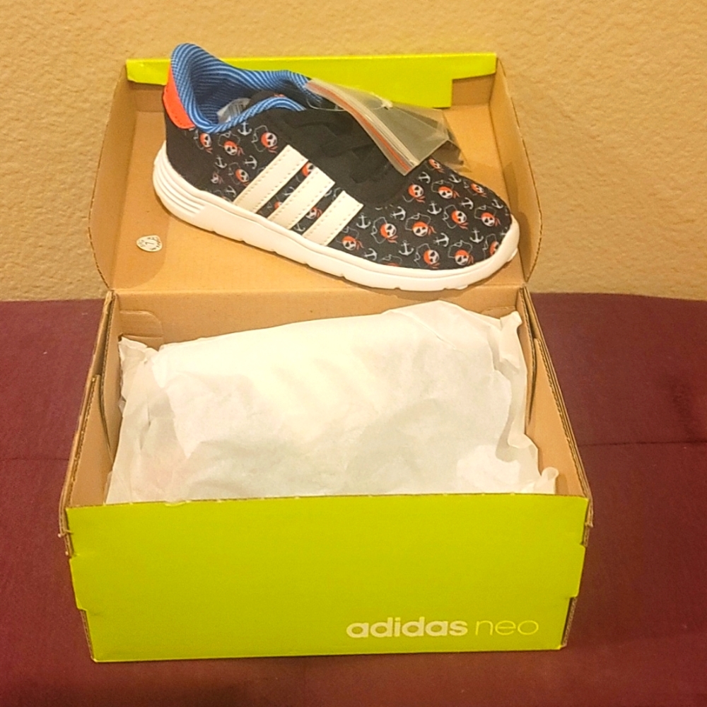 New Adidas Neo Pirate Lite Racer Shoes Kids